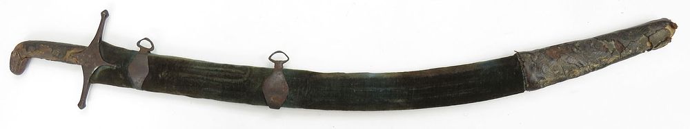 Lot 217: A CENTRAL ASIAN SHAMSHIR SWORD