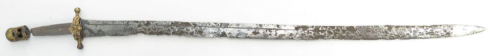 Lot 238: A FINE KHAZAR SABER SWORD
