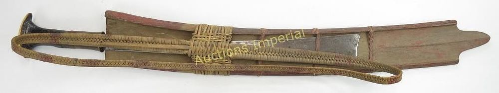 Lot 256: A KACHIN NAGA HEADHUNTER DAO SWORD