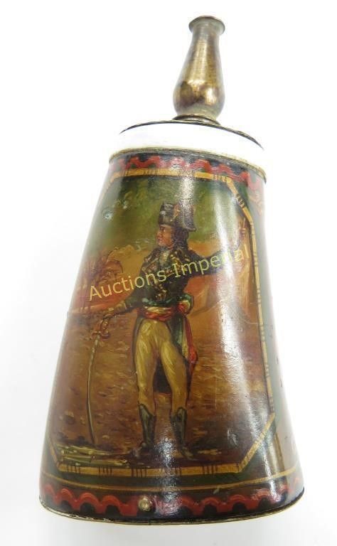 Lot 272: A FRENCH NAPOLEONIC PRIMING FLASK