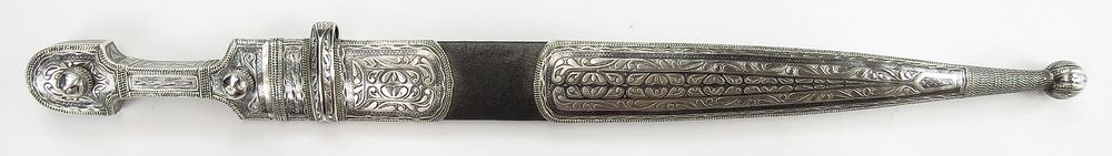 Lot 163: A FINE CHECHEN KINDJAL DAGGER