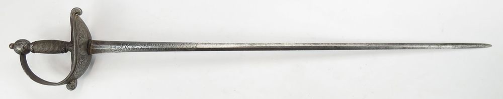 Lot 170: A SPANISH TRANSITIONAL SWORD