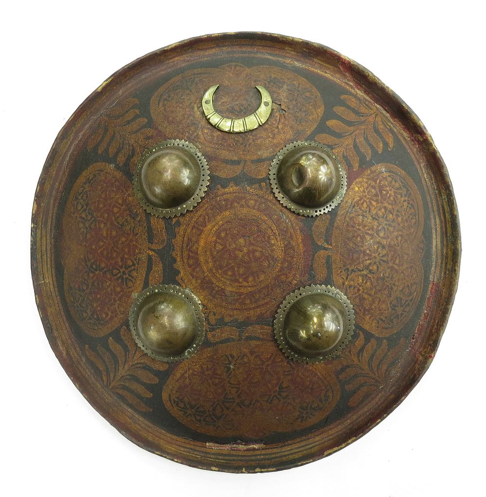 Lot 204: AN INDIAN DHAL SHIELD