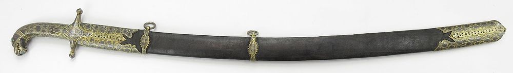Lot 208: A RARE OTTOMAN PARADE KILIC SABER