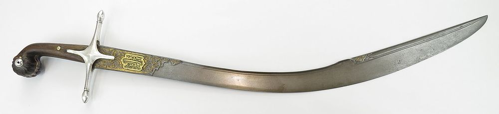 Lot 219: A FINE RARE OTTOMAN PALA SWORD