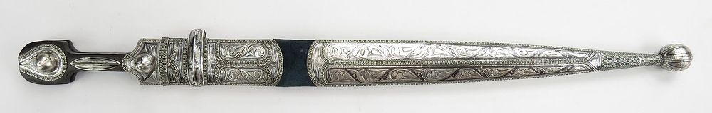 Lot 244: A FINE CHECHEN KINDJAL DAGGER