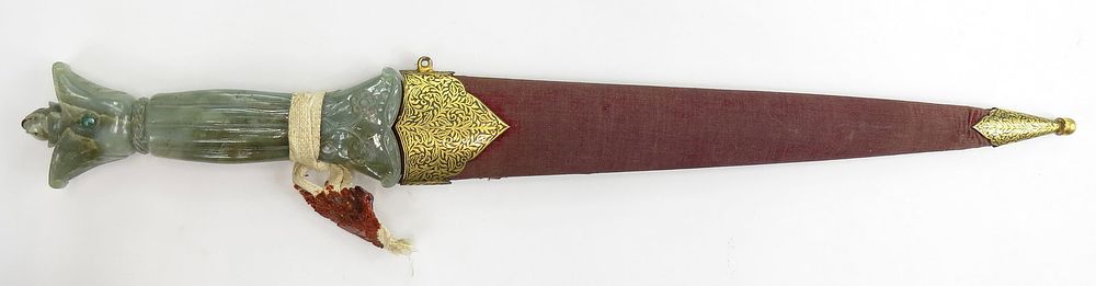 Lot 245: A FINE INDIAN DAGGER