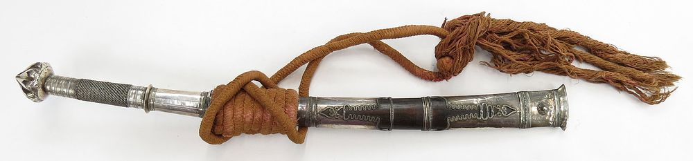 Lot 254: A BURMESE DHA DAGGER