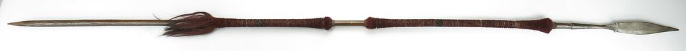 Lot 258: A RARE NAGA HEADHUNTER SPEAR