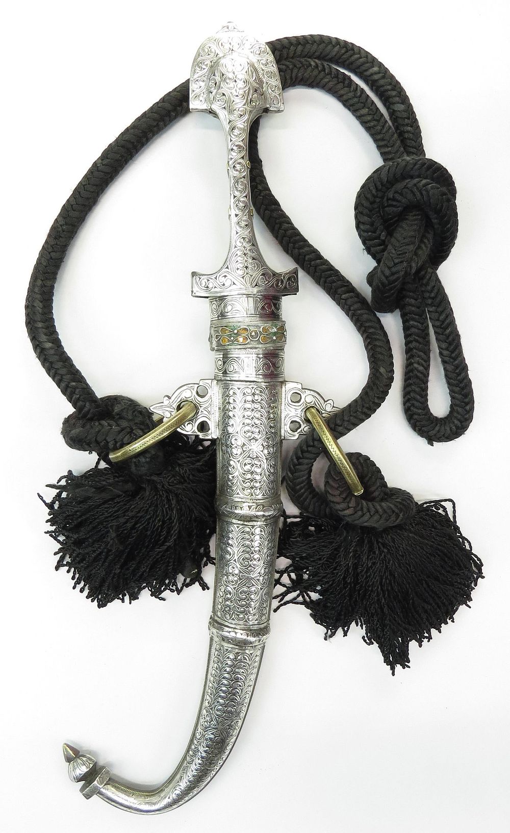 Lot 259: A MOROCCAN KOUMYA DAGGER