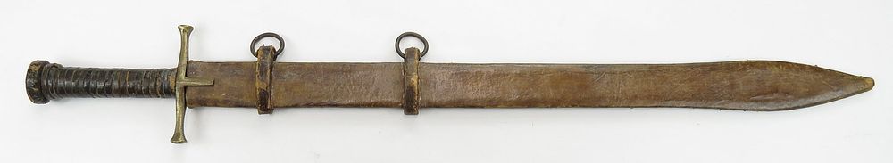Lot 268: A SUDANESE KASKARA BROADSWORD