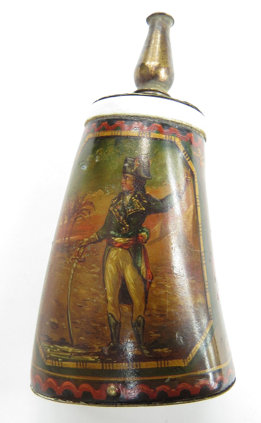 Lot 272: A FRENCH NAPOLEONIC PRIMING FLASK