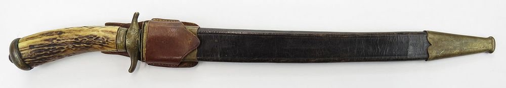 Lot 284: A GERMAN HUNTING SWORD