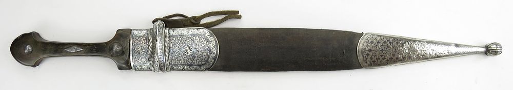 Lot 287: A CAUCASIAN KINDJAL DAGGER