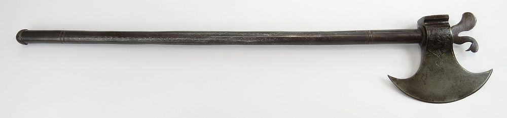 Lot 288: A PERSIAN BATTLEAXE