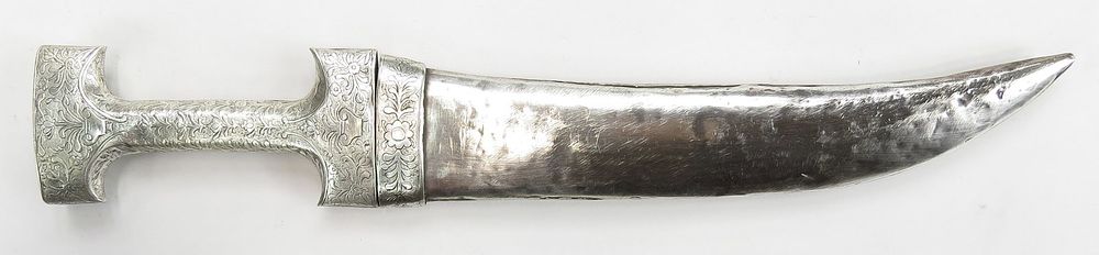 Lot 290: AN OTTOMAN HANCER DAGGER