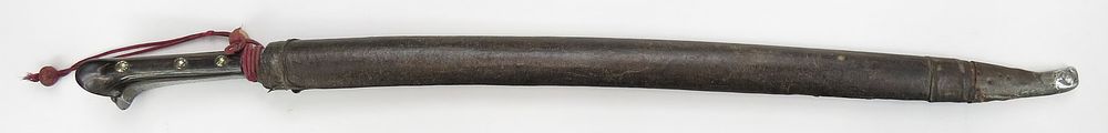 Lot 296: A GREEK YATAGHAN SWORD
