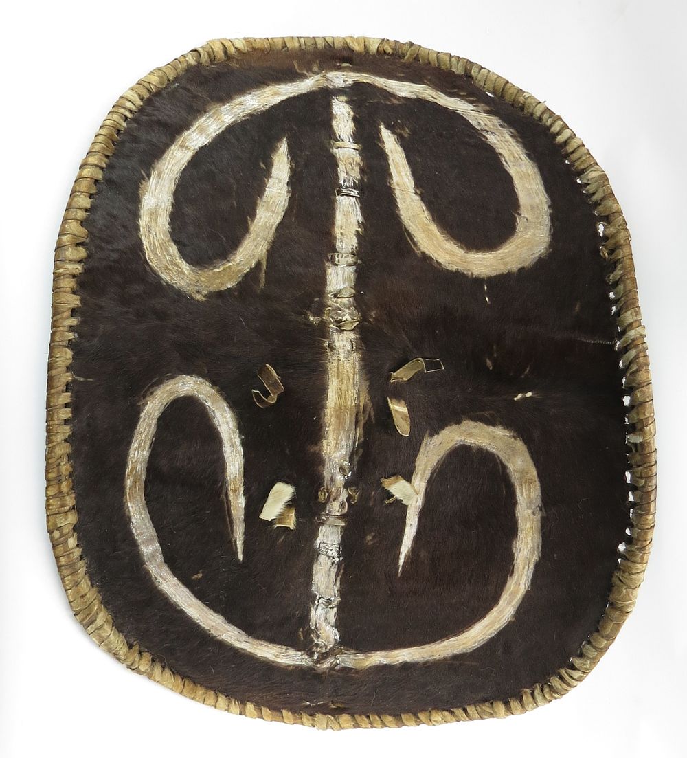 Lot 7: TWO RARE AFRICAN SHIELDS