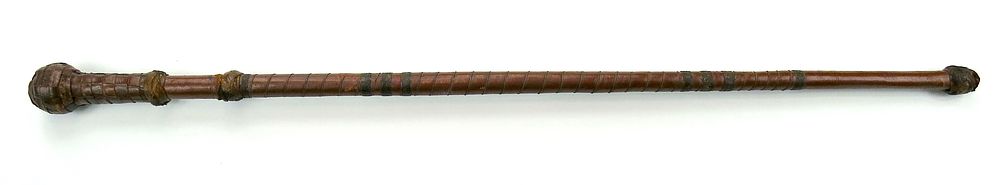 Lot 28: AN OTTOMAN OFFICERS RIDING CROP DAGGER