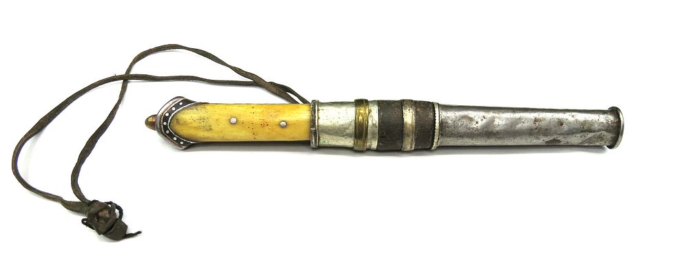 Lot 55: A TIBETAN DAGGER