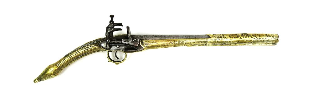 Lot 75: AN ALBANIAN MIQUELET PISTOL