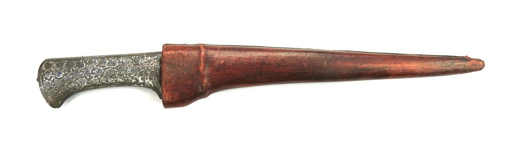 Lot 76: AN INDIAN PESH QABZ DAGGER