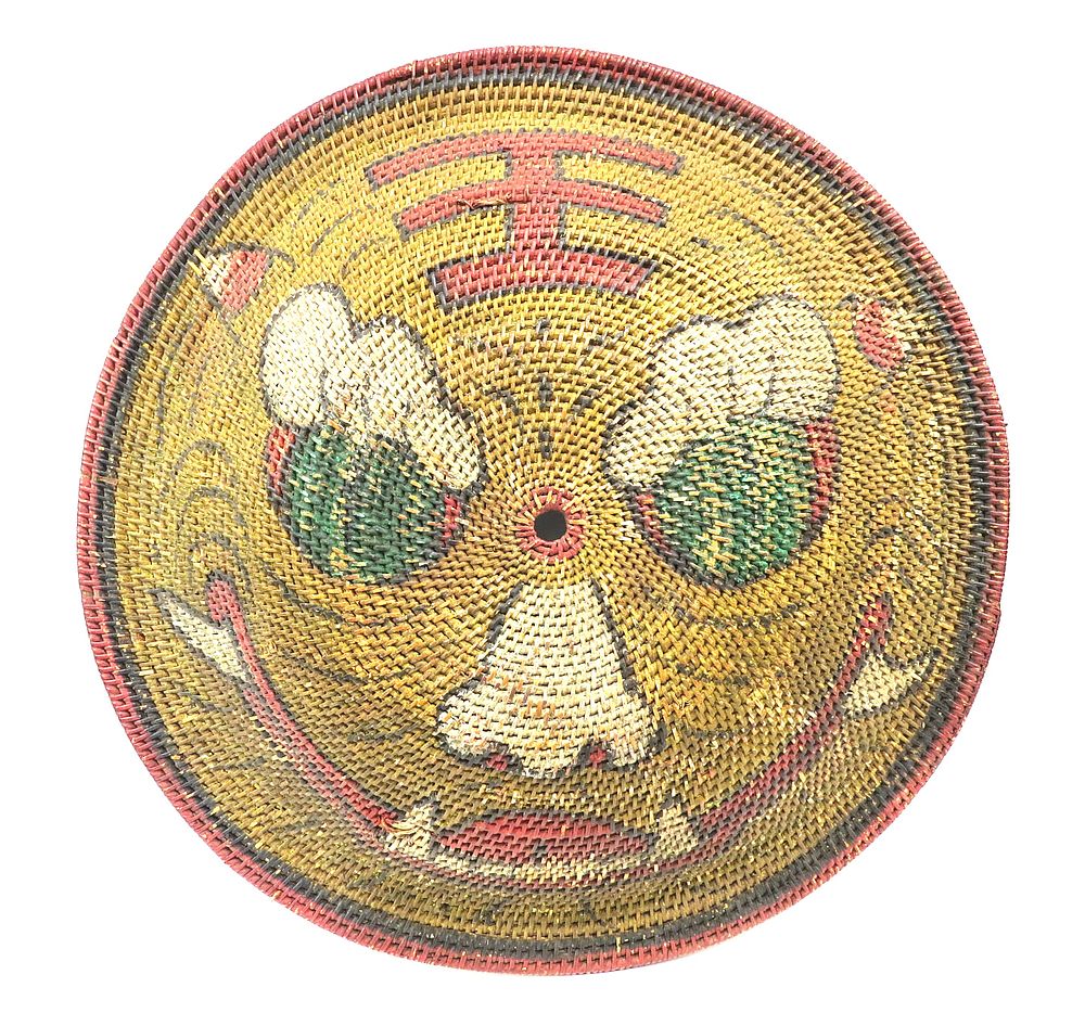 Lot 77: A FINE CHINESE TENG PAI TIGER SHIELD