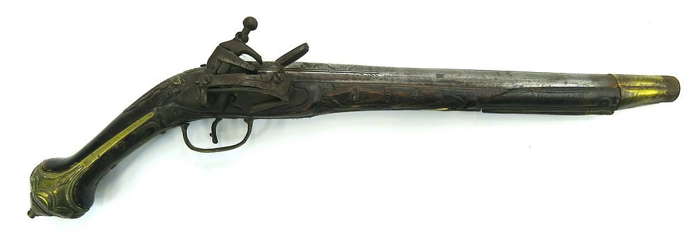 Lot 79: A RARE SERBIAN PISTOL