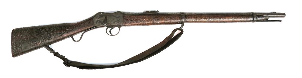 Lot 91: A RARE OTTOMAN MARTINI-PEABODY RIFLE