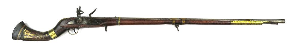 Lot 97: AN AFGHAN JEZAIL MUSKET