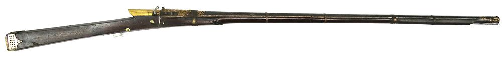 Lot 98: A FINE INDIAN MATCHLOCK TORADAR MUSKET