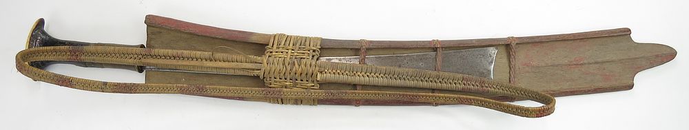 Lot 109: A KACHIN NAGA HEADHUNTER DAO SWORD