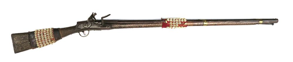Lot 118: A RARE EASTERN BALKAN FLINTLOCK MUSKET