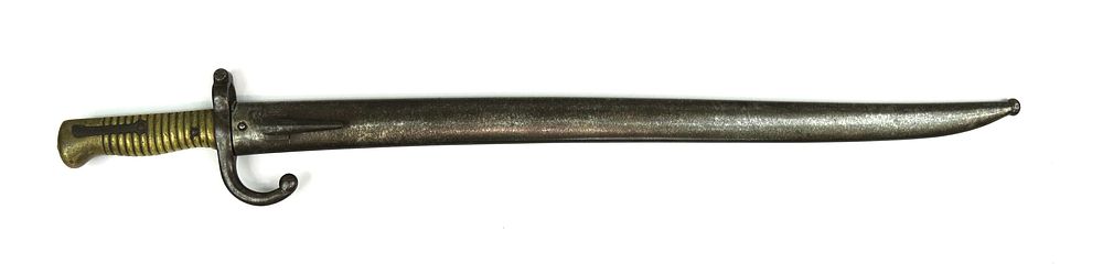 Lot 161: A FRENCH M1866 CHASSEPOT BAYONET