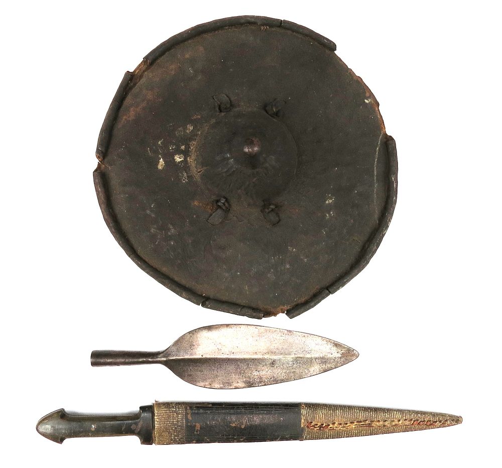 Lot 189: THREE RARE SUDANESE ARMS