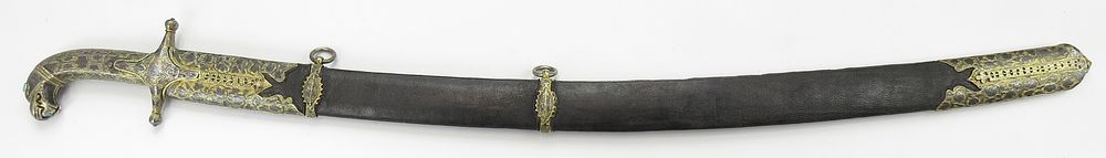Lot 209: A RARE OTTOMAN PARADE KILIC SABER