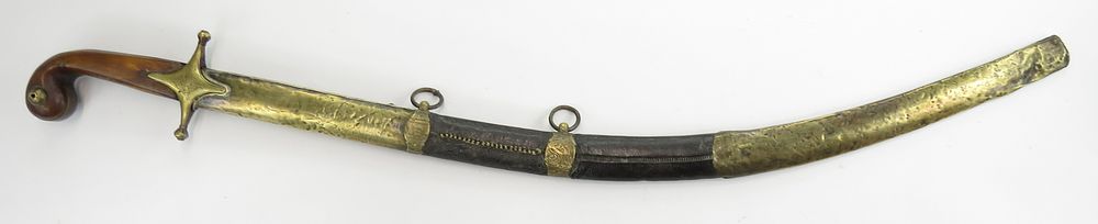Lot 215: A SYRIAN SHAMSHIR SWORD