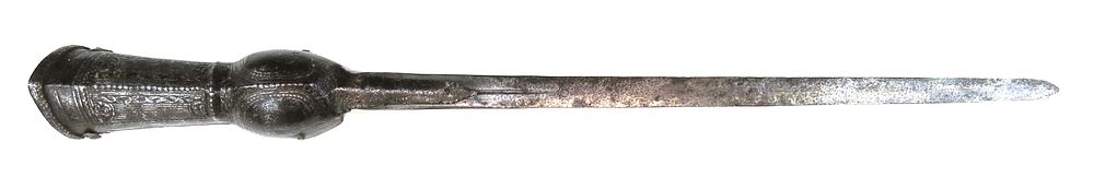Lot 224: A RARE SOUTH INDIAN PATA SWORD