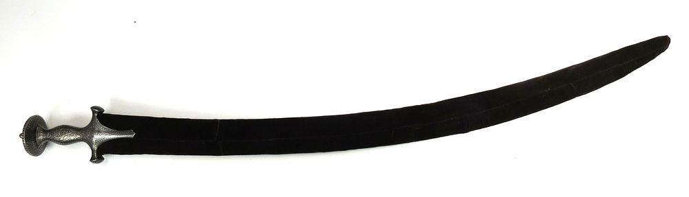 Lot 228: AN INDIAN TULWAR SWORD