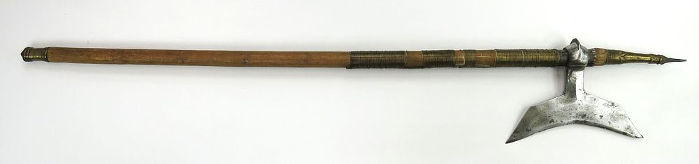 Lot 239: A RARE INDIAN BATTLEAXE