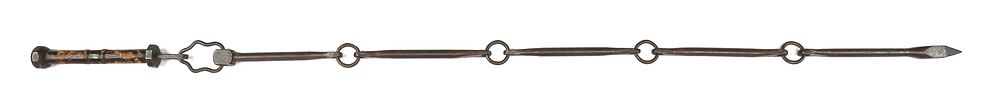 Lot 247: A RARE CHINESE CHAIN WHIP