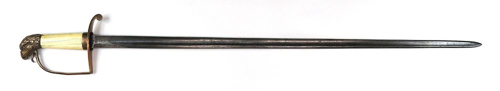 Lot 255: A BRITISH EAGLEHEAD SPADROON SWORD