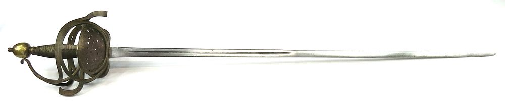 Lot 262: A VICTORIAN RAPIER SWORD