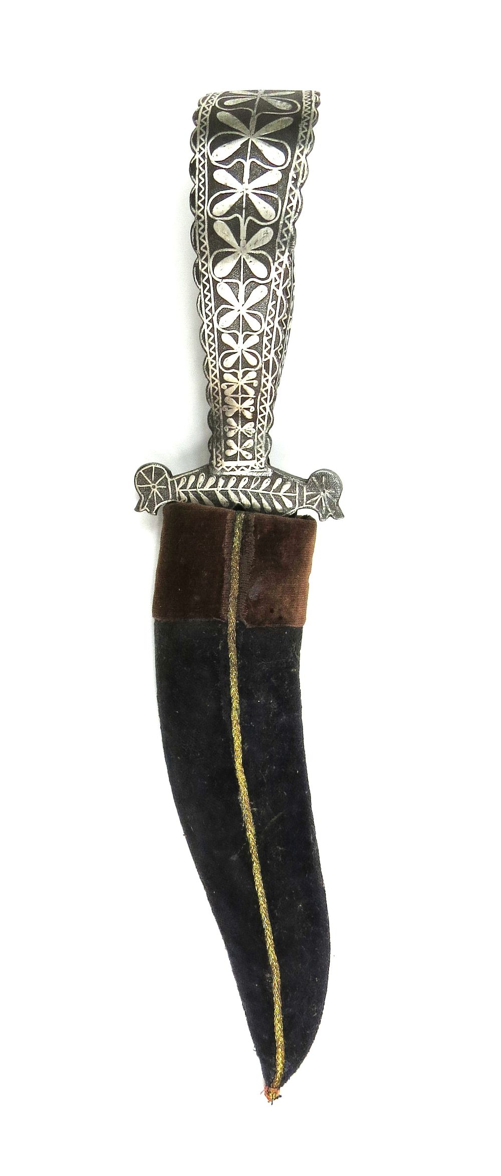 Lot 266: A SOUTH INDIAN BICHWA DAGGER