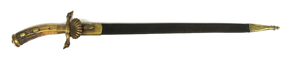 Lot 267: A GERMAN HUNTING SWORD
