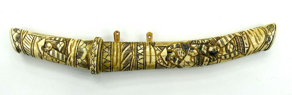Lot 274: A JAPANESE VOTIVE TANTO DAGGER
