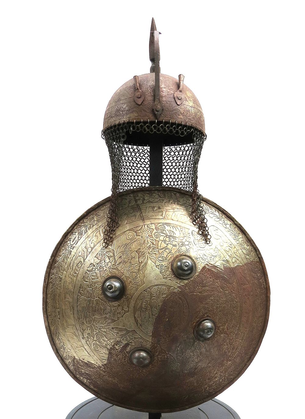Lot 308: A PERSIAN ARMOR SET