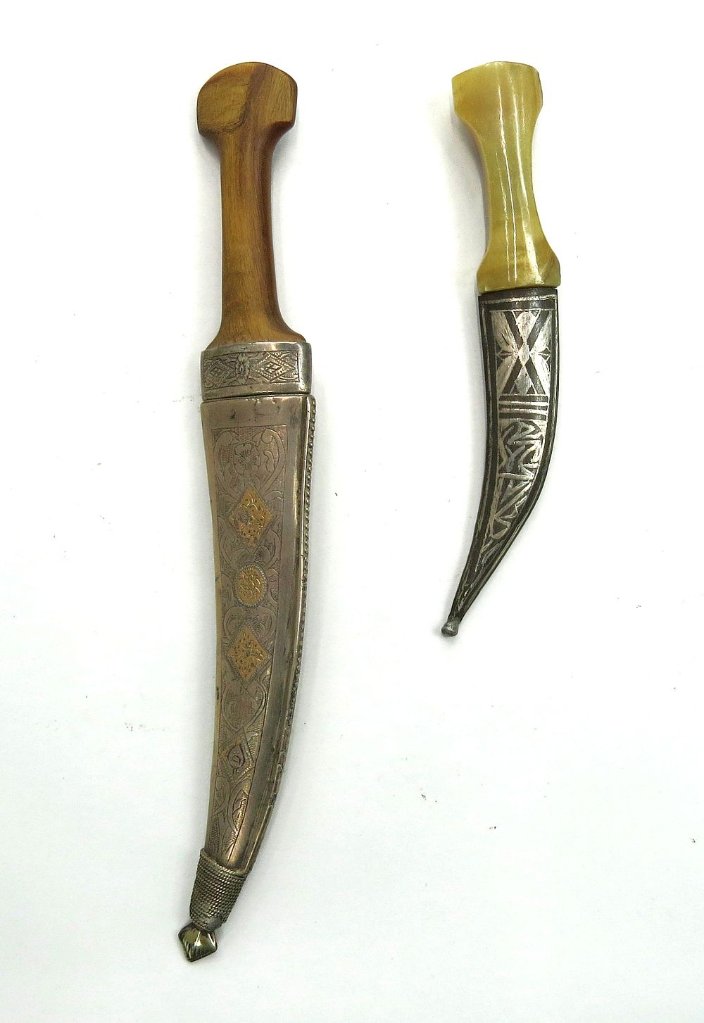 Lot 309: TWO ISLAMIC BOYS DAGGERS