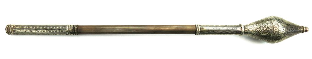 Lot 323: A MUGHAL GURZ MACE