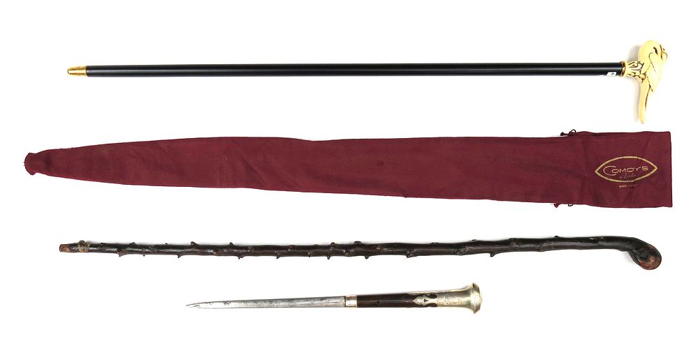 Lot 340: THREE CANES